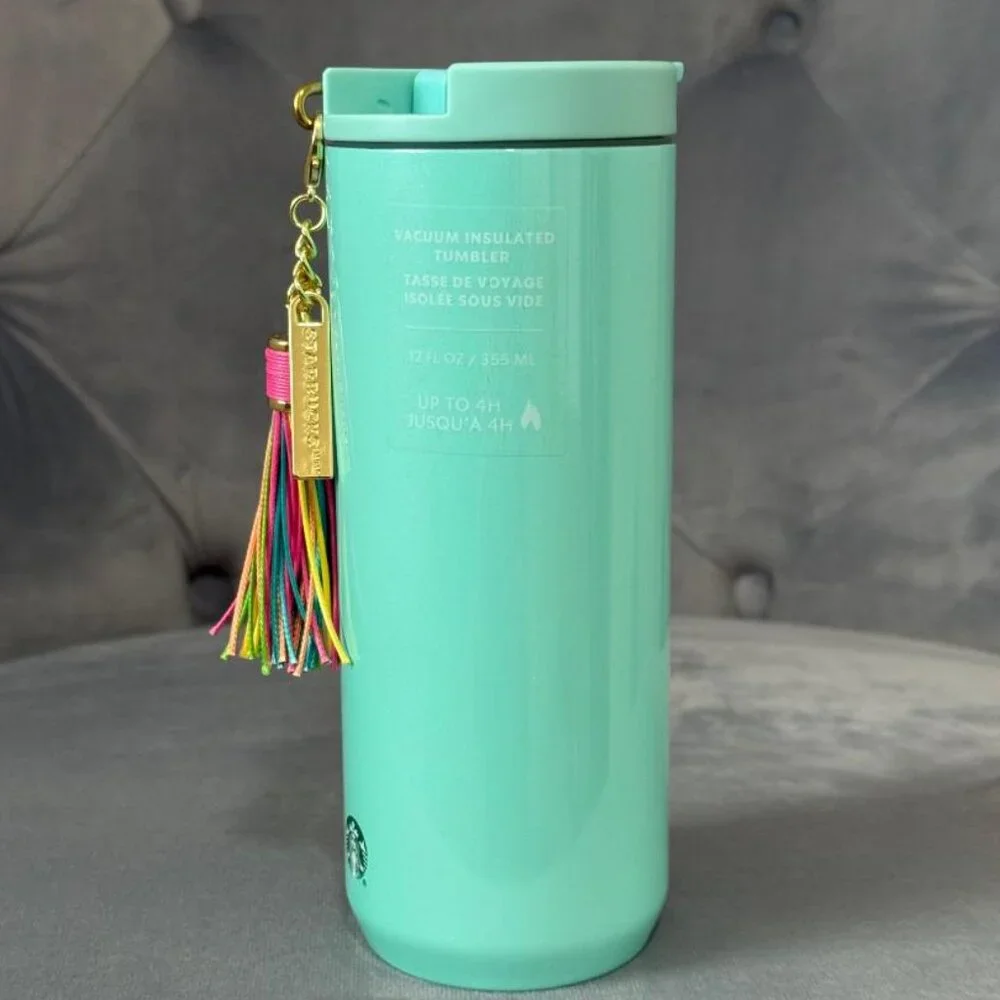 Starbucks Stainless Steel Green Tumbler, 12 Oz - Picture 2 of 5